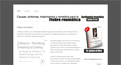 Desktop Screenshot of fiebrereumatica.com