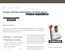 Tablet Screenshot of fiebrereumatica.com
